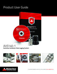 Thumbnail of document Manual - AVS140-1 Autoclave Validation Data Logging System